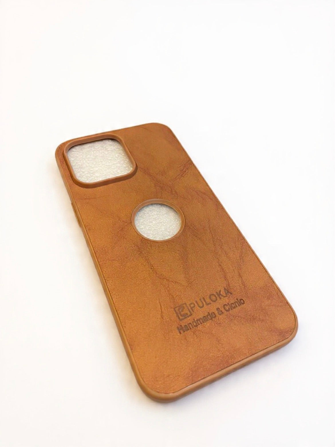 PULOKA Classic Brown Leather Case